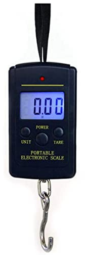 Fish Scale,Digital Fishing Scales, 1G-40KG Mini Portable Electronic Scales Backlit LCD Display Hanging Luggage Weight Scale for Fishing, Kitchen, Travelling