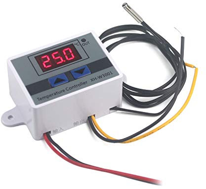 Taikuwu XH-W3001 Digital LCD Display Temperaturregler Microcomputer Thermische Regler Thermoelement Thermostat (24, Volt)