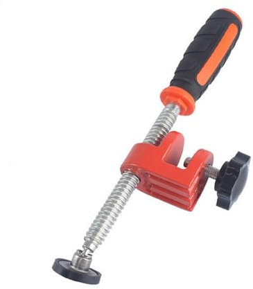 Woodworking Edge Clamp, Quick Clamp Extension Tool for Fixing and Clamping, Compatible with Clamp Rails up to 15mm
