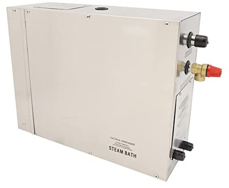 Vaporizador de Sauna, 9kw Sistema comercial de ducha de ducha de vapor autónomo de autodenecimiento accesorios de baño de acero inoxidable