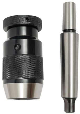 Portabrocas sin llave y eje con portabrocas cónico MT3-B18/husillo cónico, husillo cónico 1-16 mm, portabrocas de sujeción rápida