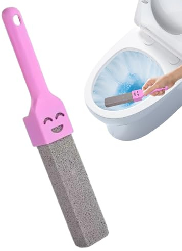 Pumice for toilets, limescale remover, rust cleaner, effective sponge stone for stain removal with strong cleaning power for toilet rings, tiles, bathtubs, swimming pools, kitchen, household