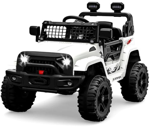 ZoomBuggy Coche Eléctrico para Niños 12V, Vehículo Todoterreno de Batería