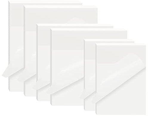 300 Blätter Transparente Haftnotizen, Transparent Sticky Notes, Drei Größen durchsichtige Notizzettel Für Kennzeichnung Von Bürodokumenten Oder Büchern, Für Büros, Haushalte und Studenten