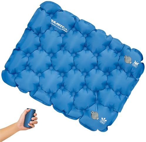 EULANT Cuscino gonfiabile per seduta, impermeabile, portatile, per campeggio, passeggiate, escursioni, viaggi, pesca, barca, viaggi con lo zaino in spalla o per concerti spiaggia, prato, pavimento