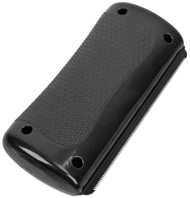 Tails Enthaarungsbürste, Pferdemassage Kamm mit Scharfen Metallzähnen, Rutschfestem Griff, Pferdepflege Bürste für Pferde, Rinder, Terrier, Langhaarige Hunde