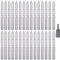 30 Stück Stockschrauben M6, M6*60mm Torx Stockschrauben, Stockschrauben Torx, CVR T15 Doppelgewindeschrauben, Doppelgewindeschrauben, Galvanisierte große Schraube mit Bit
