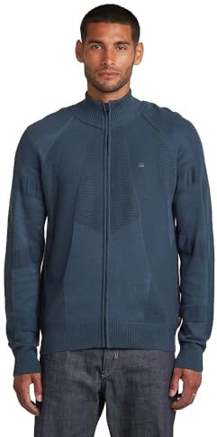 G-STAR 8719965012981 Sudadera para Hombre, India Ink/Salute D26778-c259-h737, L