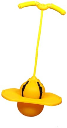 Ball para adultos, Trick Ball, Pelota que rebota de equilibrio con bomba, mango, Sticks para diversión al aire libre, tabla alta de para niños, adultos, niños y niñas