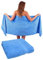 Betz 2 Stück Saunatücher XXL Badetuch Liegetuch Strandlaken Saunahandtuch Premium Frottee 100% Baumwolle Größe 70 x 200 cm Farbe hellblau