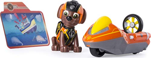 Paw Patrol - 6035619 - Petit Véhicule + Carte Mission - La Pat' Patrouille - Modèle Aléatoire