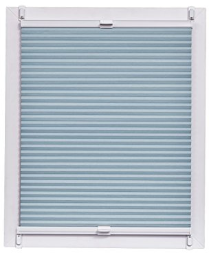 Sunlines Wabenplissee Made in Germany, Verdunkelung, Klemmfix, Blau, 130 x 2.3 x 150 cm