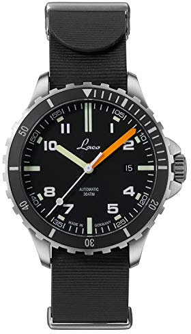 Laco Himalaya RB Sports Watch Made in Germany 42 mm Diameter High Quality Automatic Watch Unique Quality Outstanding workman 30 ATM Waterproof Since 1925