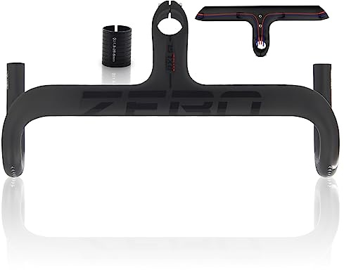 RXL SL Manubrio Bici da Corsa in Carbonio 31.8 - Integrato Aero con Routing Interno - UD Opaco 420 * 120