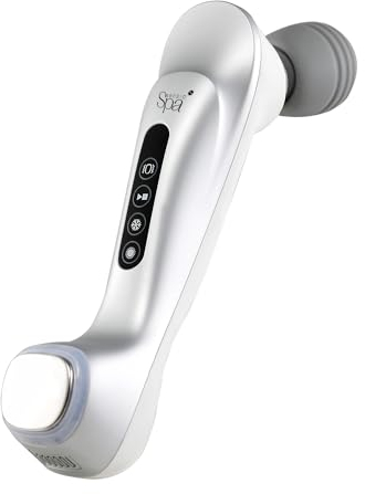 Sensio Spa Hot & Cold Beauty Massager – Deep Tissue Body Massage for Relaxation & Muscle Recovery, Face, Back, Foot, Neck, Shoulder, Leg, and Calf – The Ultimate Professional Massager, Portable Design