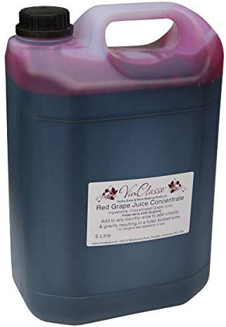VinClasse 5 Litre Red Grape Juice Concentrate
