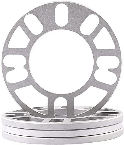JINGLING Distanziali universali per ruote da 8 mm per la maggior parte dei bulloni PCD da 98 a 127 per ruote a 4 alette e 5 a 127 4x98 5x100 5x108 5x112 5x120 5x127 Adattatori per mozzo ruota 2 pezzi