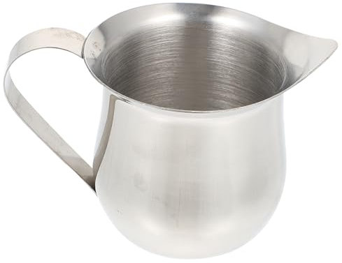 NIYANGLE 1pezzi Bricco Latte Piccolo Acciaio Inossidabile Tazza Per Caffè E Salsa Multi-funzionale Design Elegante E Facile Da Pulire
