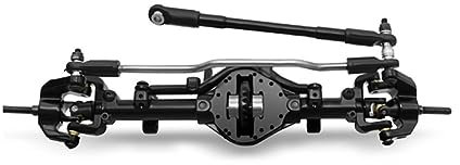 Deger Metallene -Frontachse in Schwarz RC Zubehör Geeignet für D90/D110/SCX10 P20554F