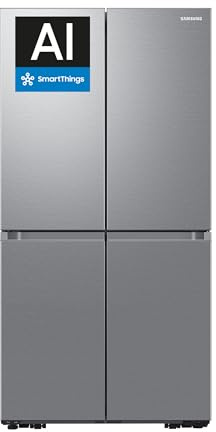 Samsung Frigorífico French Door 183cm 646L Clase E Plata RF65DG960ESREF [Clase de eficiencia energética E]