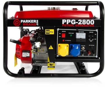 2.8 KVA / 2.8KW 6.5HP DC Petrol Generator - 110V / 240V / 12V / 50HZ