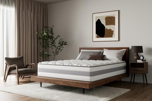 HOMAVO Matratze 180x200 cm 25cm Höhe 7-Zonen Taschenfederkernmatratze Orthopädische Federkernmatratze mit Memory-Schaum Schicht, Härtegrad H3 H4, Öko-Tex & CertiPUR-US Zertifiziert