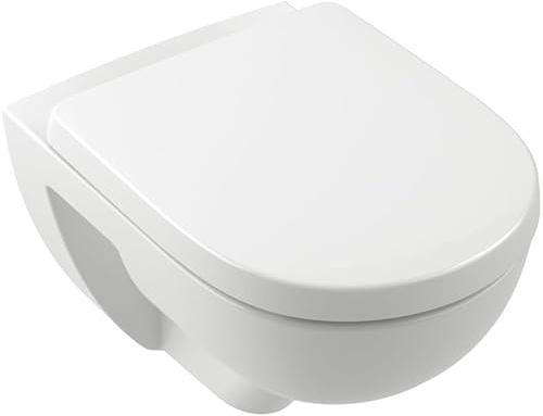 Villeroy & Boch O.Novo Kombi-Pack inkl. WC-Sitz Softclose, TwistFlush, weiß C+, 5660CLR1