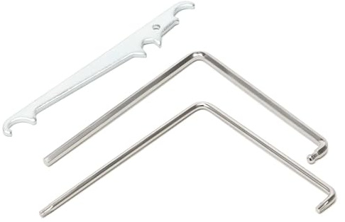 Kit de llaves de ajuste para ventanas de PVC de aluminio de madera, llave Allen de 4 mm y TORX TX15, piezas de repuesto de herraje de ventana, herramienta de ajuste de ventana para ajuste de paloma