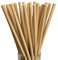 LUXENTU Pajitas de papel – 100, 300, 500 o 1000 unidades – (100 unidades, natural/jumbo)