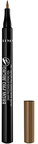 Rimmel London Penna Sopracciglia Brow Pro Micro, Penna Massima Precisione con Punta Sottile, a Lunga Durata, Riempie e Definisce le Sopracciglia, 001 Blonde