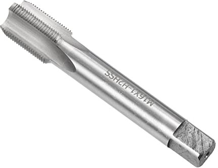 CoCud Rosca Fresado Machos, Métrico M16 x 1 Rosca H2, Alta Velocidad Acero Máquina 4 Rectas Flautas Tornillo Roscado Herramienta - (Aplicaciones: para Roscado Perforación Máquina), 1uds