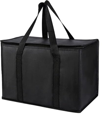 Isolierte Lebensmittel-Liefertasche kühltasche Gross Isolierte Wiederverwendbare Einkaufstüten Robuste, große Isoliertasche, Faltbare Kühltasche,65–70 l,Einkaufstasche für Lebensmittel, Kühleinkäufe