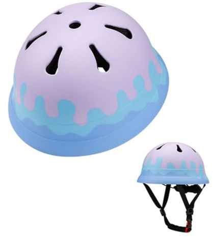 Good-Looking Ultra-Thin Skateboarding Children Half Helmet, German Style Cute Small Electric Street Bike Helmet for Kids, Summer Boys Girls DOT Certified Scooter Travel Open Face Helmets-I||X-Small