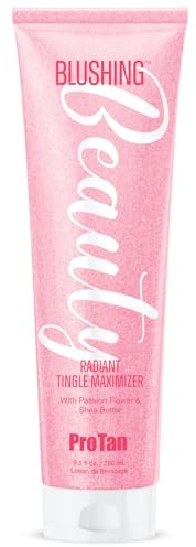 Pro Tan Blushing Beauty Radiant Tingle Maximizer with Passion Flower & Shea Butter 9.5oz