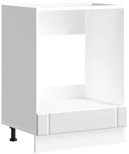 vidaXL Mueble de Horno Lucca Blanco Madera reconstituida