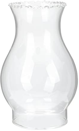 ANDRESLAD Pantalla de Lámpara de Queroseno de Vidrio Retro para Lámpara de Aceite Accesorio de Luz de Diseño Transparente para Decoración y Camping