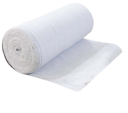 Keramikfaser-Tuch, 2 mm dick, feuerfeste Decke, 1260 °C, hochtemperaturbeständiges Wärmedämmungsgewebe für Öfen, Schweißschutz, 1 m Breite (C)