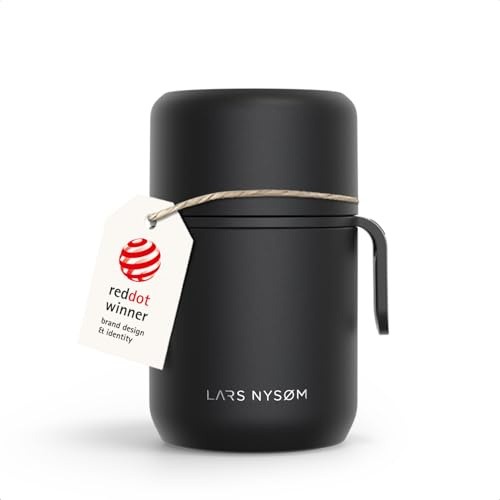 LARS NYSØM Matbehållare 500ml Rostfritt Stål - Läckagesäker Matlåda
