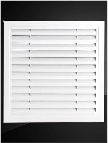 Grilles de ventilation de plafond, stores for hotte aspirante, cache-grille de radiateur, plaque décorative for bureau, salon, chambre, couloir(Milk,70x70cm/28x28in)