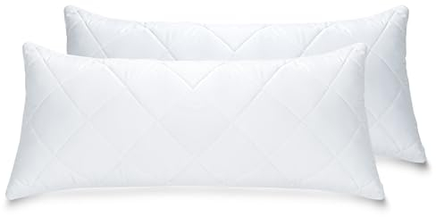 livessa Kissen 40x80 (2er Set) - Kopfkissen 40x80, Schlafkissen, Bettkissen, Pillow, waschbar, Ultra weich, atmungsaktiv, Hypoallergen, Obermaterial: Mikrofasergewebe, Innenmaterial: Hohlfaser…