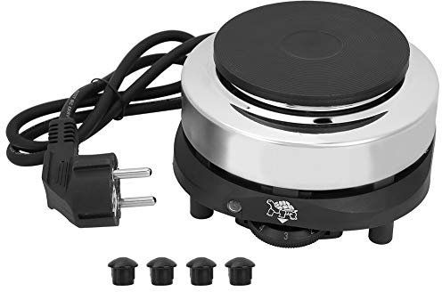 GAESHOW Mini Cuisinière Électrique, Plaque de Cuisson 500 W, Petites Plaques Chauffantes Portables, Plaque Chauffante Simple pour Thé, Café, Cuisine