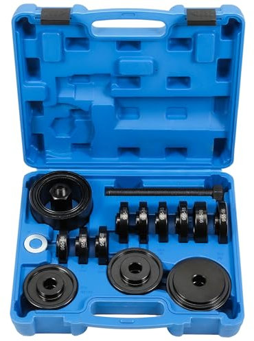 GEARMONSTER 23-TLG Universal Radlager Abzieher Werkzeug Radlagerwerkzeug Montage Demontage Ausdrücke Radnabenabzieher Satz