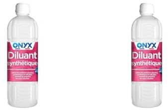Onyx - Diluant Synthétique - Diluant Peintures, Prépare les Sous-Couches - Fabrication Française - 1L (Lot de 2)
