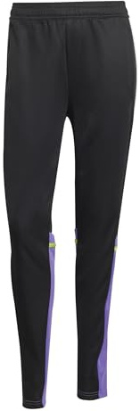 Adidas Mujer SQUADRA25 Training Pant, Black/Purple Rush, L