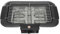 Elektrischer BBQ Grill, Tischgrill, 2000 Watt, 50x31x8cm große Grillfläche, Abnehmbarer Fettauffangschale, Einstellbare Temperatur, für drinnen und außen (Schwarz)