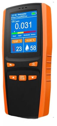 Detector de fugas Analizador de ozono, calidad del aire, contaminación, monitor portátil, detector de gas de ozono O3, sensor inteligente, medidor de ozono resistir entornos exigentes