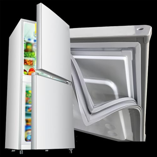 NBEST Junta Universal para Puerta de frigorífico y congelador,Sello magnético para Puerta de Nevera Fridge,Gray/White