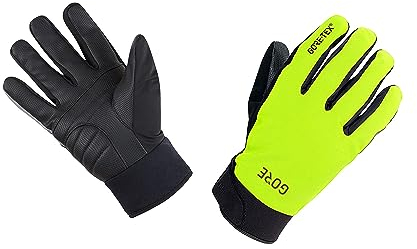 GOREWEAR C5 GORE-TEX Thermo Handschuhe, Neon Yellow/Black, 5