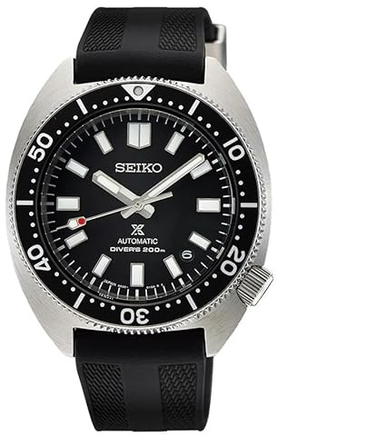 Seiko PROSPEX analog automatisk vit urtavla rostfritt stål dykarklocka för män SPB313J