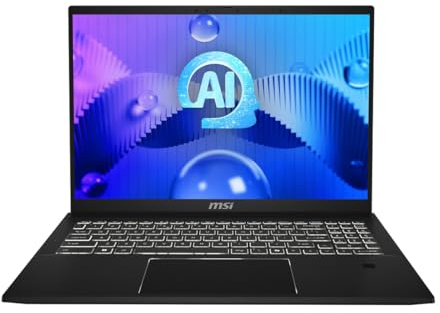 MSI Summit E16 Al Studio Al VFTG-020-16 QHD 165Hz Touch Display, Intel Core Ultra 7 155H, 32GB DDR5 RAM, 2TB GB